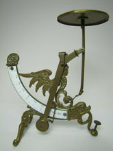Load image into Gallery viewer, Antique Exquisite Bronze Postal Scale Winged Maiden Bust Dauphin Koi Devil Fish

