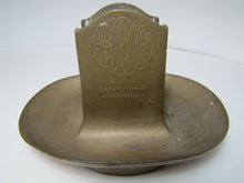 Load image into Gallery viewer, 1930s BOSTON PAPER TRADE Association 50yr Anniversary Ashtray Tray BERNARD NY
