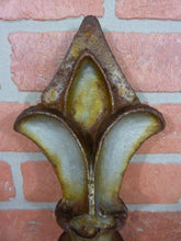 Load image into Gallery viewer, Antique Large Cast Iron Architectural Hardware Element Finial Decorative Art flt
