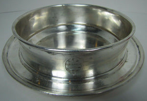 Antique ALLAN LINE STEAMSHIP Dish Bowl c1905 ELKINGTON & Co Ship Boat Nautical