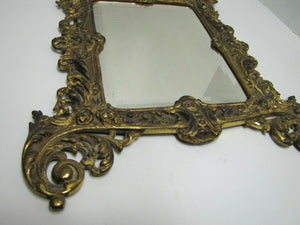 B&H BRADLEY & HUBBARD Antique Beautiful Maiden Decorative Arts Bevel Mirror