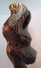 Load image into Gallery viewer, Vintage Large Witco Tiki Dog big figural art carved statue mid century detailed
