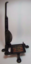 Load image into Gallery viewer, Antique Cast Iron Tobacco Cutter No 0 (zero) smaller hard to find w advertising
