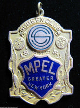 Load image into Gallery viewer, SCREEN CLUB &amp; MOTION PICTURE EXHIBITORS LEAGUE MPEL Old Medallion NEW YORK RHTF
