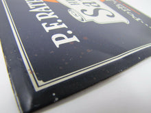 Load image into Gallery viewer, RATHJENS &amp; SONS SAUSAGES Old Ad Tin Sign PORK BEEF CEREAL SPICE AAW COSHOCTON O
