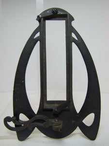 HELMS INSURANCE READING Pa Antique Advertising Frame Cast Iron 1900s toc