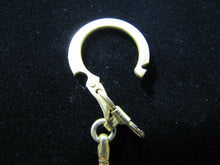 Load image into Gallery viewer, SWEDISH AMERICAN LINE Old Advertising Keychain Svenska Amerika Linien Souvenir
