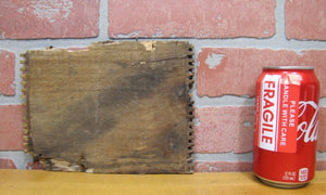 JELL-O ICE CREAM Old Wood Crate Box Panel Advertising Sign Genesee Food Leroy NY