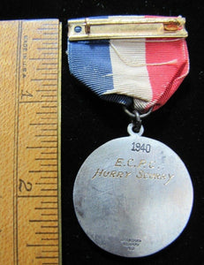 1940 CANOE ECPC HURRY SCURRY Sports Medallion Medal Bradshaw Newark