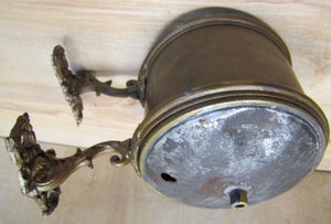 Antique Oil Lamp Bracket Williams & Page Boston pat 1863 Exquisite Bronze Brass
