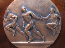 Load image into Gallery viewer, 1938 ARUNDEL HOTEL Award Trophy UNIVERSITY OF MARYLAND ONE MILE RELAY AAU Track
