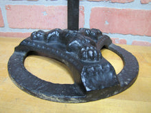 Load image into Gallery viewer, Antique Double Dragons Serpents Monsters Cast Iron Ashtray Old Colony Iron Works
