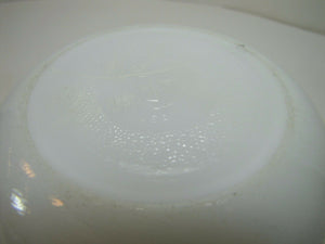 HULL ICE CREAM FARMERS COOP CREAMERY Old Ad Bowl IOWA F Mark Heat Proof USA