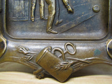 Load image into Gallery viewer, Antique Bronze Saloon Bowling Cigar Ashtray Rat Pins Ball Tankard ornate tray
