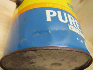 Old "Partridge" Pure Lard 4lb Tin since 1876 H.H. Meyer Packing Co Cincinnati O