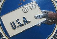 Load image into Gallery viewer, NATIONAL ASSOCIATION OF LETTER CARRIERS USA License Plate Topper Sign UNION MADE
