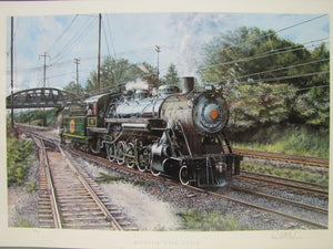 Paul McGehee 'End of the Line' A/P Signed framed Print Strasburg RR artist proof