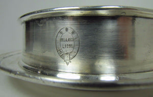 Antique ALLAN LINE STEAMSHIP Dish Bowl c1905 ELKINGTON & Co Ship Boat Nautical