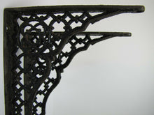 Load image into Gallery viewer, Old Cast Iron Architectural Pair Brackets Decorative Arts Hardware Elements
