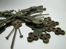 Load image into Gallery viewer, FOR HEAVENS SAKE Folk Art Key Crucifix Cross Nails Keys Ornate Artwork
