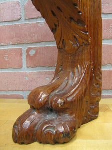 Antique Wooden DRAGON GRIFFIN MONSTER BEAST Architectural Decorative Element