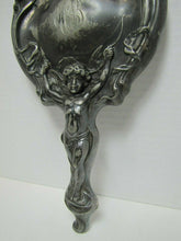 Load image into Gallery viewer, Art Nouveau Cupid Bow Arrows Bevel Edge Mirror High Relief Ornate Fine Detailing
