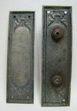 Load image into Gallery viewer, Antique Bronze Door PUSH &amp; PULL Plates Exquisite Architectural Hardware Elements
