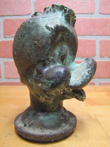 DONALD DUCKS NEPHEW HUEY DEWEY LOUIE 1962 MY TOY Cast Metal Industrial Head Mold