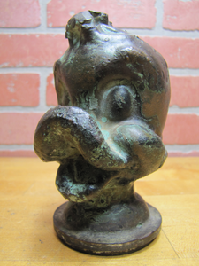 DONALD DUCKS NEPHEW HUEY DEWEY LOUIE 1962 MY TOY Cast Metal Industrial Head Mold