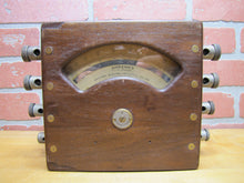 Load image into Gallery viewer, WESTERN ELECTRO-MECHANICAL Co OAKLAND CALIF Old AMPERES Gauge Meter Test Equipment
