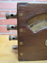 Load image into Gallery viewer, WESTERN ELECTRO-MECHANICAL Co OAKLAND CALIF Old AMPERES Gauge Meter Test Equipment
