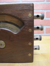 Load image into Gallery viewer, WESTERN ELECTRO-MECHANICAL Co OAKLAND CALIF Old AMPERES Gauge Meter Test Equipment
