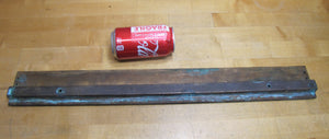 OTIS ELEVATOR COMPANY Old Embossed Door Guide Sill Plate Threshold Sign Plaque Building Hardware Element