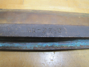 OTIS ELEVATOR COMPANY Old Embossed Door Guide Sill Plate Threshold Sign Plaque Building Hardware Element