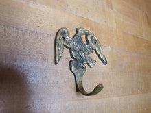 Load image into Gallery viewer, EAGLE Old Brass Figural Hook Hanger Decorative Arts Hardware Element
