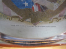 Load image into Gallery viewer, BETSY ROSS CIGARS PHILADELPHIA Old Advertising Glass Change Receiver Tray Sign The Brunhoff Mfg Co Cincinnatti Ohio
