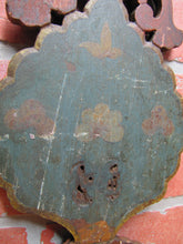 Load image into Gallery viewer, Antique Folk Art Hand Painted Decorative Wooden Panel Primitive Wood Artwork
