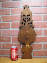 Load image into Gallery viewer, Antique Folk Art Hand Painted Decorative Wooden Panel Primitive Wood Artwork
