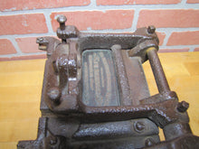 Load image into Gallery viewer, ACME CIGAR BRANDING MACHINE J W STRIEDER BOSTON MASS USA Antique Advertising GOLDEN CLOUD Cigar Store Display Making Equipment Tool
