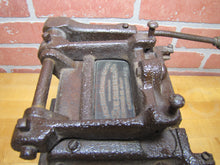 Load image into Gallery viewer, ACME CIGAR BRANDING MACHINE J W STRIEDER BOSTON MASS USA Antique Advertising GOLDEN CLOUD Cigar Store Display Making Equipment Tool
