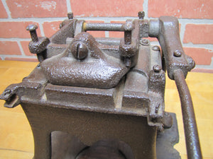 ACME CIGAR BRANDING MACHINE J W STRIEDER BOSTON MASS USA Antique Advertising GOLDEN CLOUD Cigar Store Display Making Equipment Tool