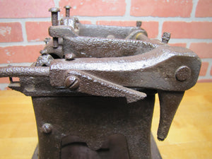 ACME CIGAR BRANDING MACHINE J W STRIEDER BOSTON MASS USA Antique Advertising GOLDEN CLOUD Cigar Store Display Making Equipment Tool