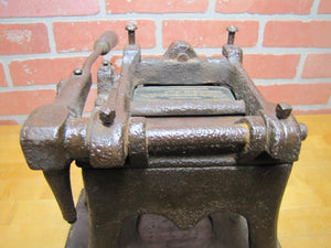 ACME CIGAR BRANDING MACHINE J W STRIEDER BOSTON MASS USA Antique Advertising GOLDEN CLOUD Cigar Store Display Making Equipment Tool