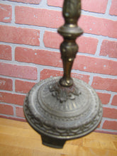 Load image into Gallery viewer, Street Light Old Small Mini Decorative Arts Oil Lamp Brass Bronze Ornate Detail

