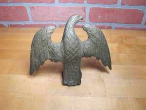 Antique Brass Eagle Decorative Arts Element Finial Paperweight Art Statue