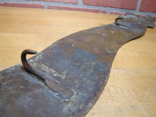Load image into Gallery viewer, Antique Bronze Butcher Shop Store Display Meat Slab French Advertising Sign VIANDE 1ERE QUALITE MEATS OF 1ST QUALITY BBQ
