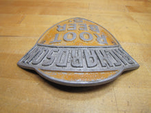 Load image into Gallery viewer, RICHARDSON ROOT BEER 5c Original Old Embossed Metal Soda Drink Advertising Sign
