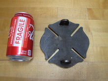 Load image into Gallery viewer, VOLUNTEER FD WHITE PLAINS NY Old Brass Auto Truck Fire Department Plaque Sign Advertising
