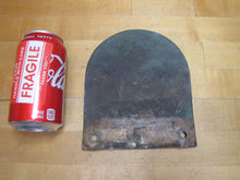 Load image into Gallery viewer, SARATOGA COUNTY SEAL 1866 Old NY Brass Bronze Plaque Marker Sign Advertising New York
