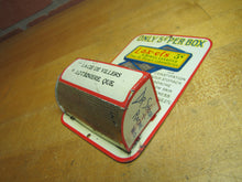 Load image into Gallery viewer, Dr SHOOP RACINE WIS LAX-ETS BOWL LAXATIVE Antique Advertising Tin MatchSafe Sign Match Holder
